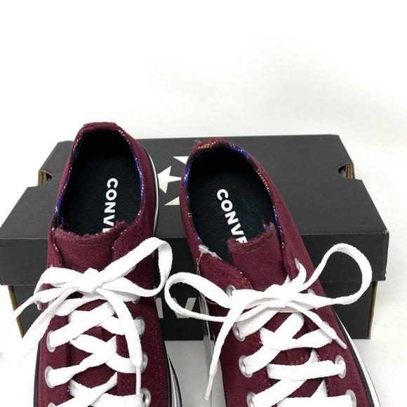 Converse Chuck Taylor Bordeaux Women’s Sneakers - Picture 4 of 10